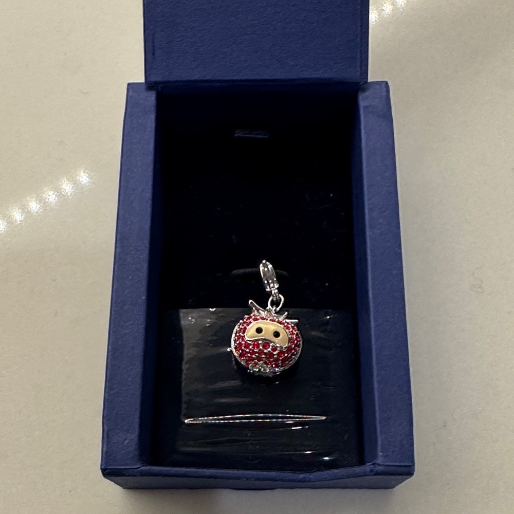 Swarovski Tomato Charm